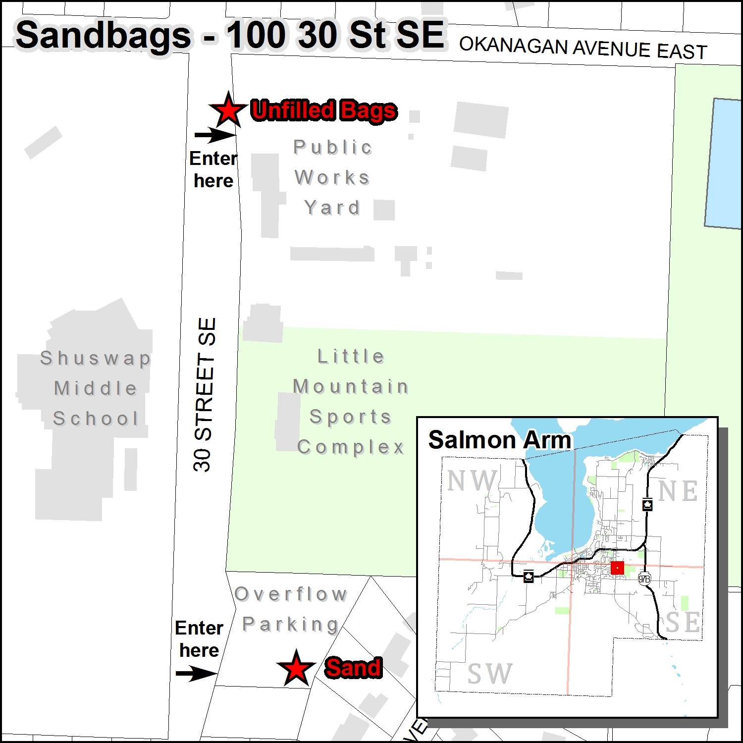 Salmon Arm, BC Official site Flood Management