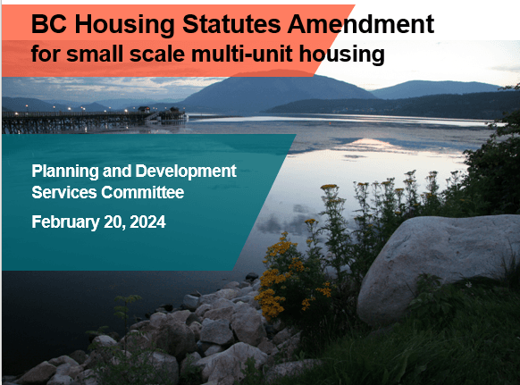 BC Housing Statutes Amendment