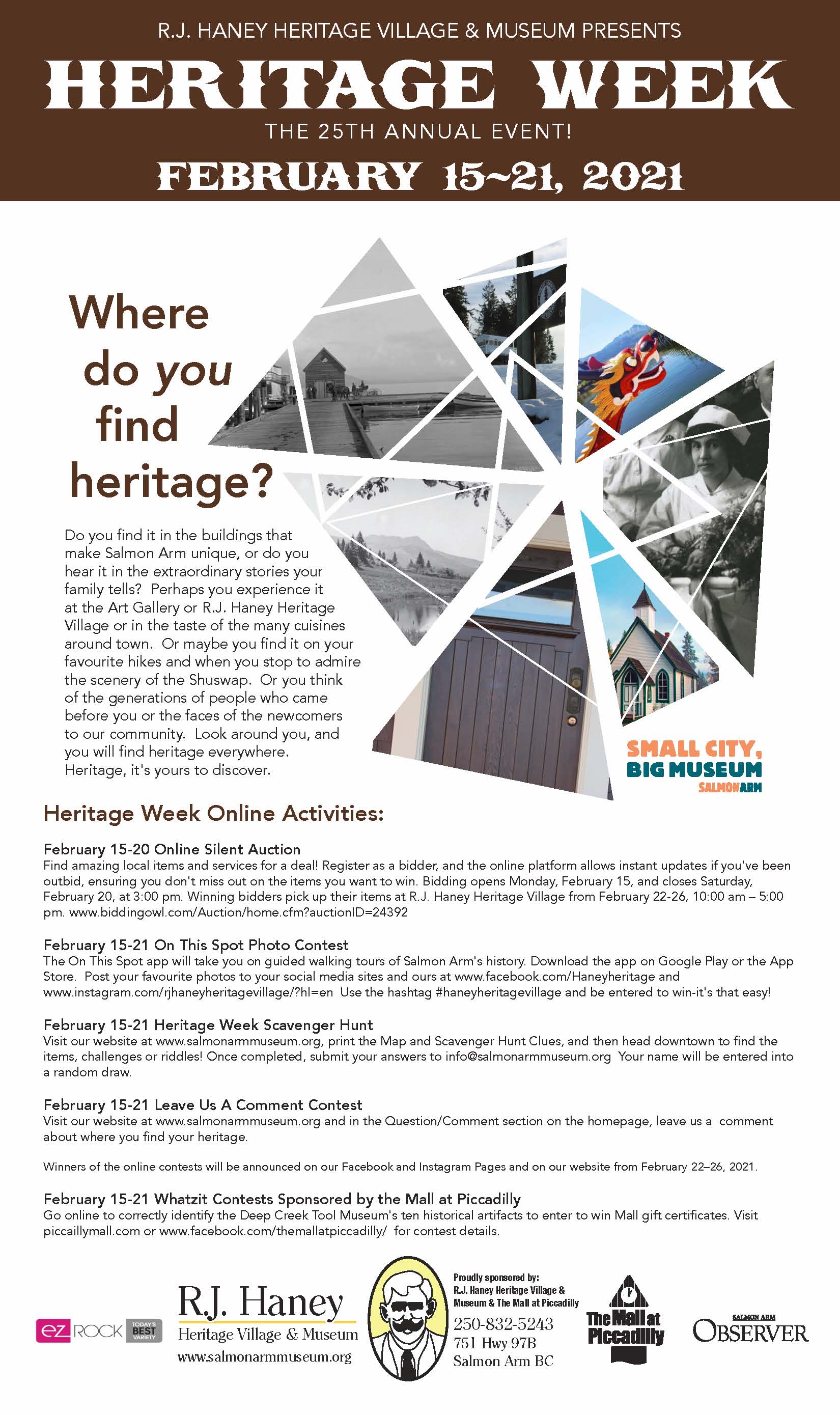 Heritage Week Poster 2021